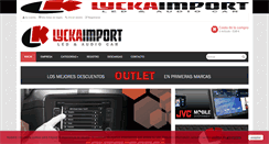 Desktop Screenshot of lyckaimport.com