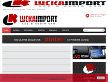 Tablet Screenshot of lyckaimport.com